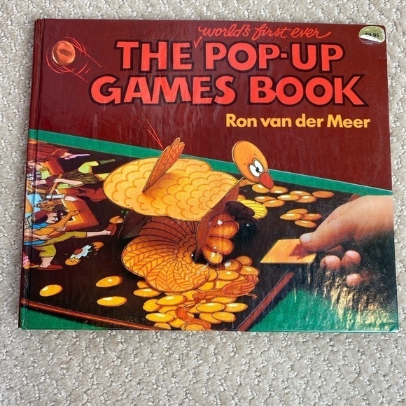 Worlds First Ever Pop Up Game book by Ron van Der Meer - Picture 1 of 8